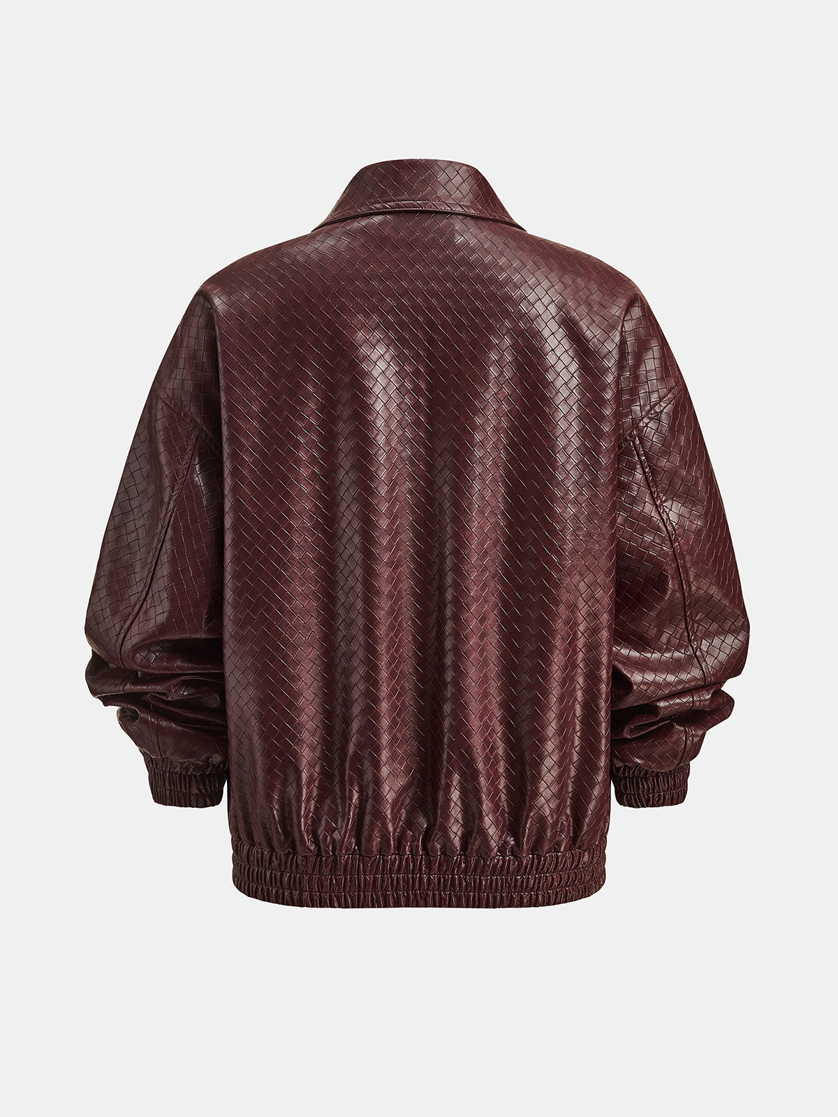 ATISSE – Women's Faux Leather Bomber Jacket – Zip-Up Relaxed Fit Leather Jacket
