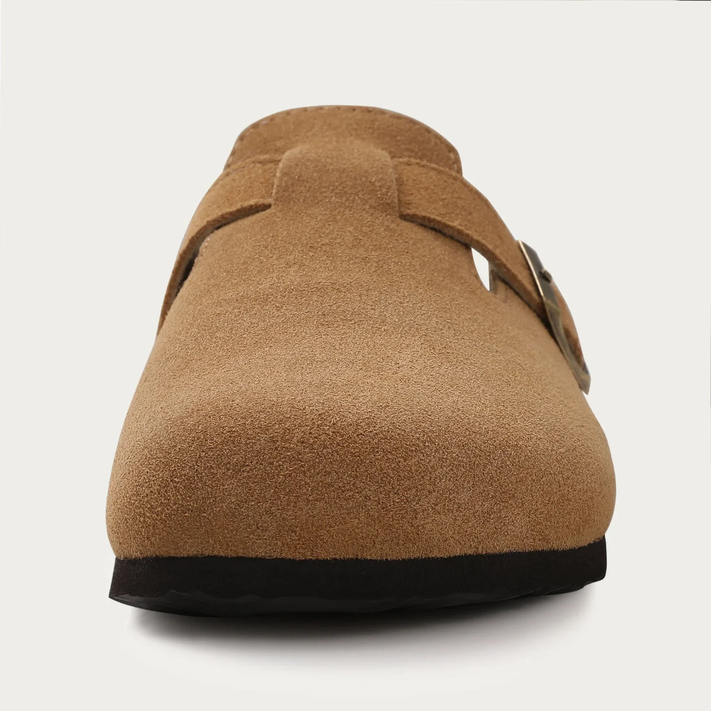 ATISSE ELSIE – Damen Wildleder Clogs – Slip-on mit Kork-Fußbett (verschiedene Farben)