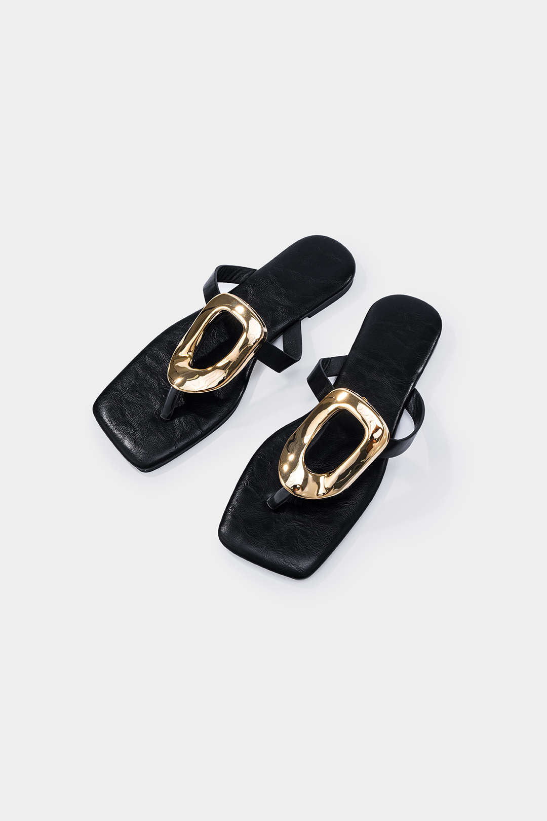 ATISSE MONARCH – Damen Pantoletten – Offene Ledersandalen
