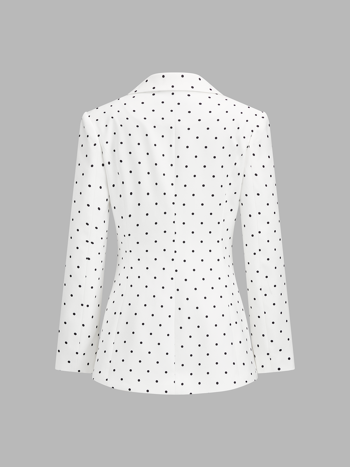 ATISSE – Women’s Polka Dot Blazer – Tailored Slim Fit Office Jacket – Elegant Smart Outerwear