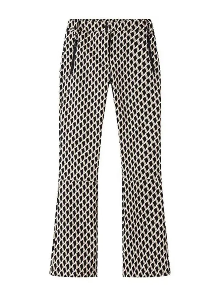 Conjunto de 2 Piezas de Parka Deportiva Acolchada con Capucha y Pantalones para Mujer, Invierno 2026, con Cinturón, Elegante, Cálido, Cortavientos, para Esquí