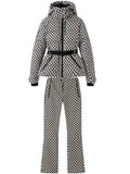 Conjunto de 2 Piezas de Parka Deportiva Acolchada con Capucha y Pantalones para Mujer, Invierno 2026, con Cinturón, Elegante, Cálido, Cortavientos, para Esquí