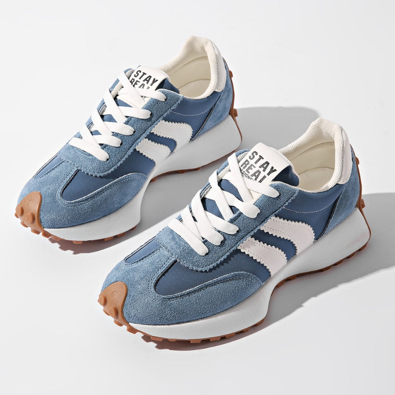 ATISSE Women's Orthopedic Platform Sneakers – Retro Chunky Sole Walking Shoes – Comfortable Casual Trainers