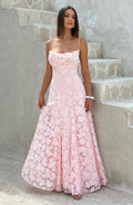 ATISSE FRANCIS ICON — Vestido maxi floral (Blush)
